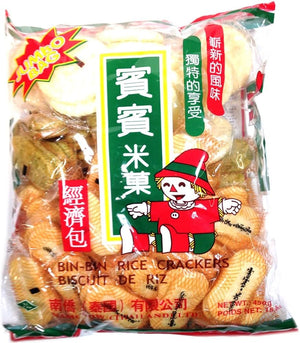 bin bin jumbo rice cracker 450g