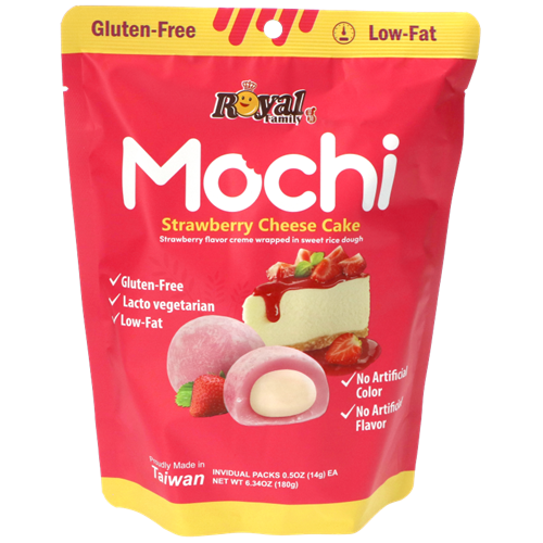 Royal Family Strawberry Cheesecake Mochi 180g