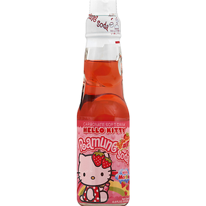 Hello Kitty Strawberry Ramune 200ml