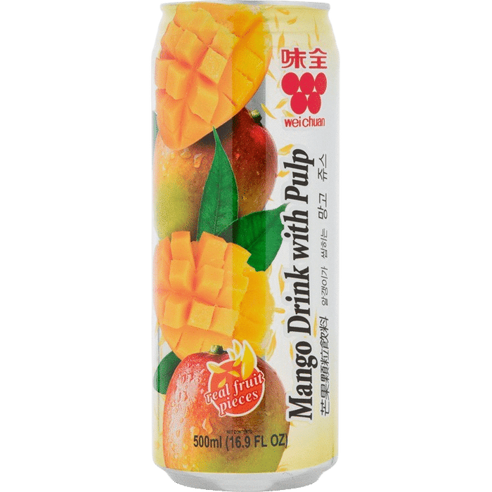 Wei Chuan Mango Drink with Pulp 16.9 oz