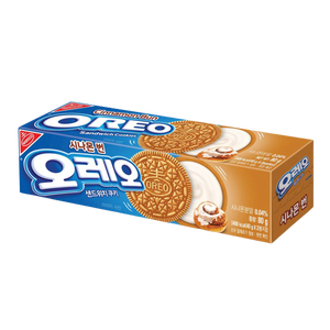 Nabisco Oreo Cinnamon Bun Sandwich Cookies 80g