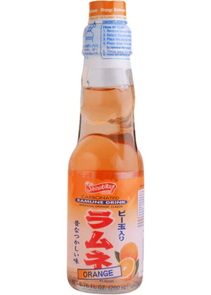 Shirakiku Orange Ramune