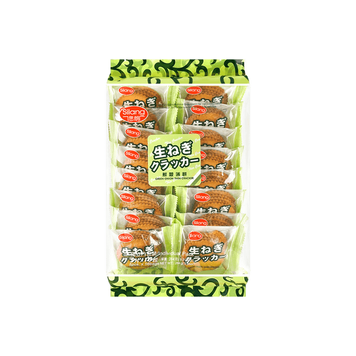 Silang Green Onion Thin Cracker 264g
