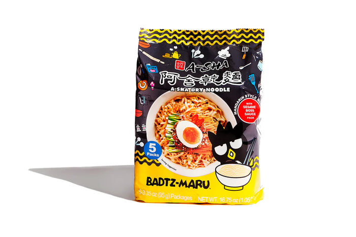 A-Sha Badtz-Maru Sesame Boss Noodles 475g