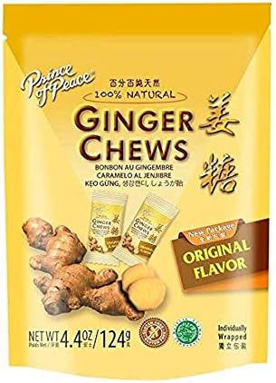 Prince Of Peace Ginger Candy Chews  4.4oz