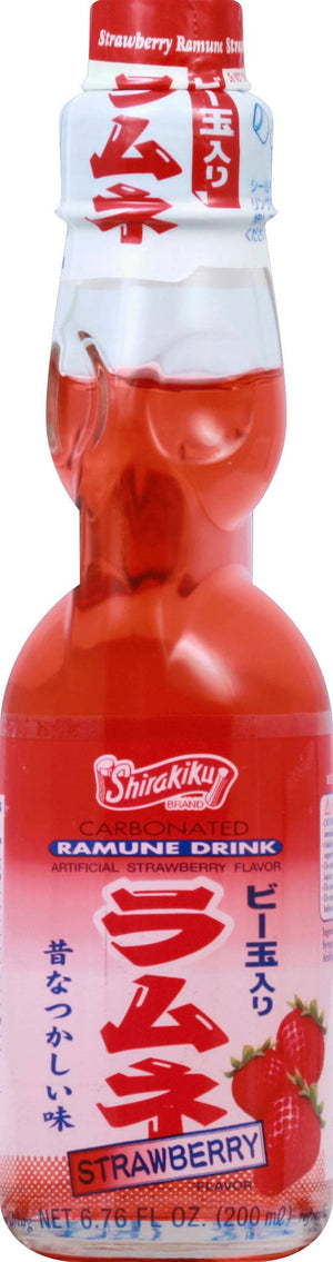 Shirakiku Strawberry Ramune 200ml