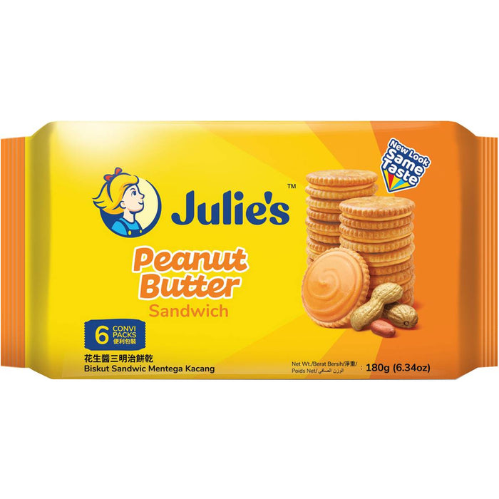 Julie's Peanut Butter Sandwich 180g