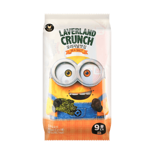 Minions Seasalt Laverland Crunch Seaweed