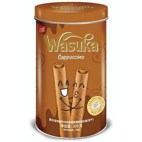 Wasuka Cappuccino Sticks 300g