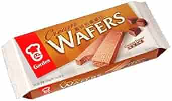 garden - cream wafers - cappuccino flavour (net wt. 7 oz.)