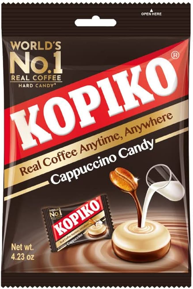 Kopiko Coffee Cappuccino Candy 4.23 oz