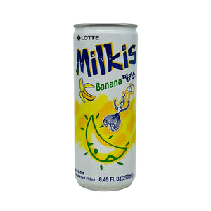 Lotte Milkis Banana Carbonated Drink