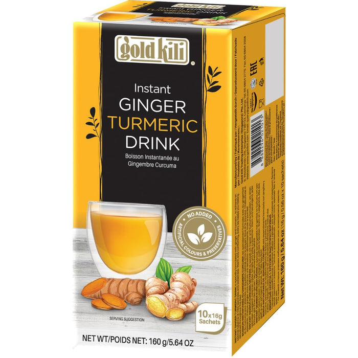 Gold Kili Instant Ginger &amp; Turmeric Tea 160g