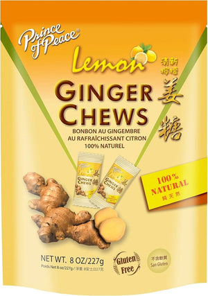 Pop Ginger Lemon Chew 8oz