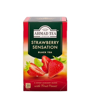 Ahmad Strawberry Sensation Black Tea 1.4 oz