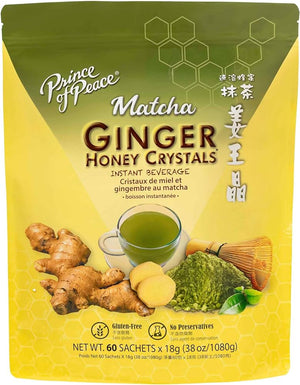 PoP Ginger Matcha Honey Crystals 450g