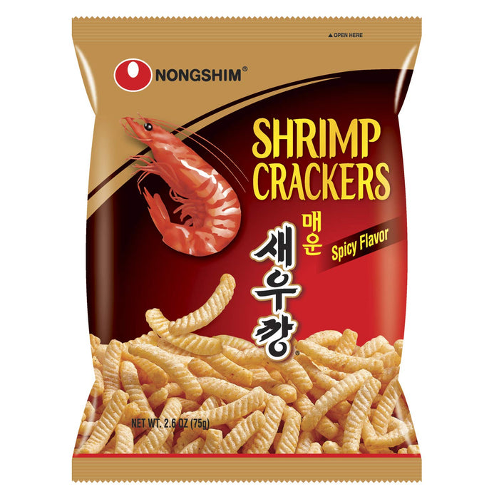 NongShim Spicy Shrimp Crackers 2.64 oz