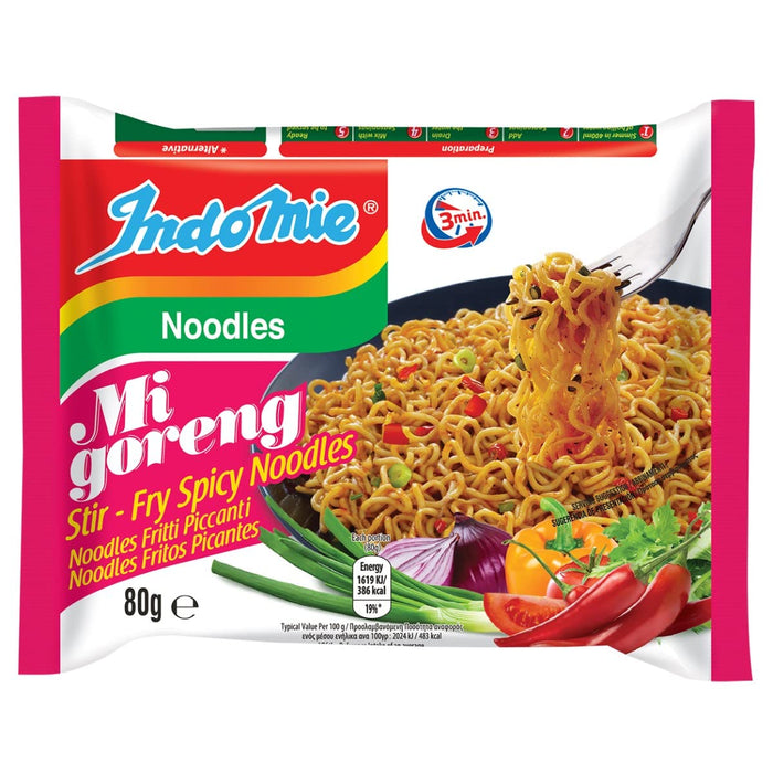 Indomie FRIED NOODLE Goreng Spicy