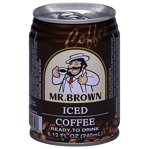 mr. brown iced coffee 8.12oz
