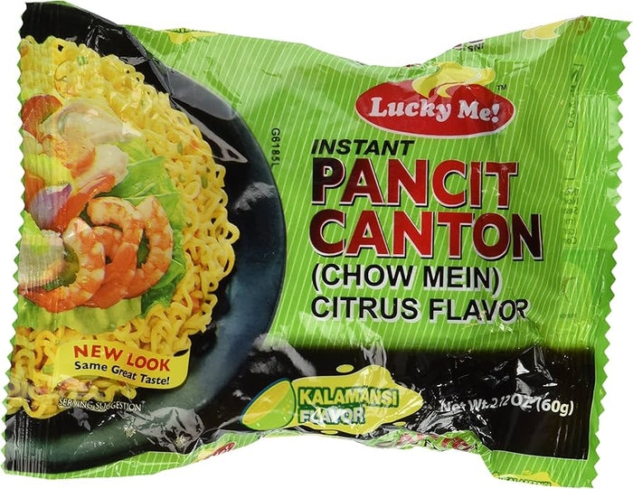 Lucky Me Pancit Canton Chow Mein Flavor