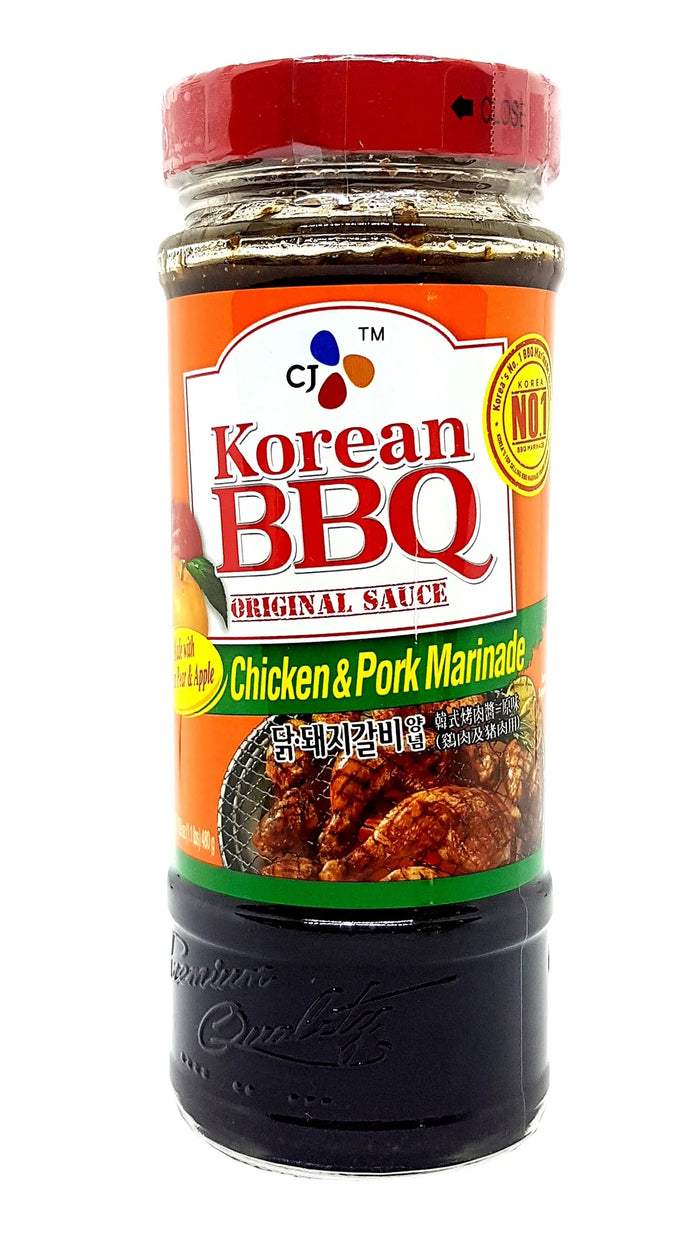 Cj Korean Bbq Chicken & Pork Marinade 16.9oz