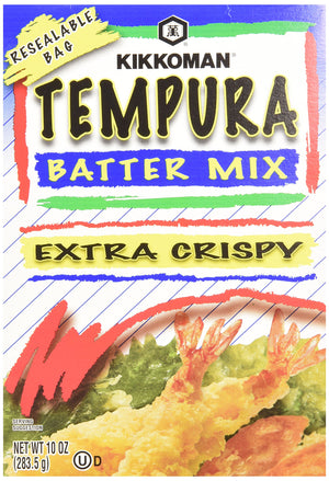 Kikkoman Tempura Batter Mix, 10-Ounce (Pack of 6)