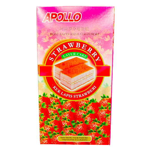 Apollo Strawberry Layer Cake 144g