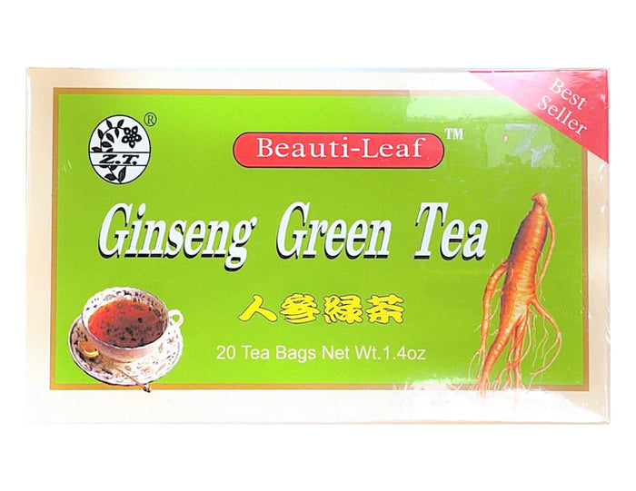 Beauti-Leaf Ginseng Green Tea 1.58 oz