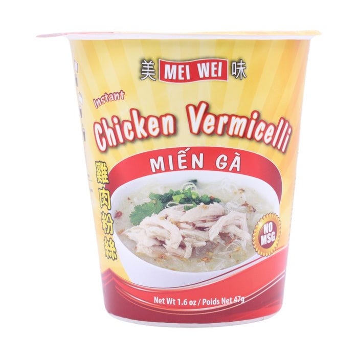 mei wei instant chicken vermicelli 47g