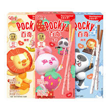 Pocky Trio (Strawberry, Cookie & Cream, Banana)