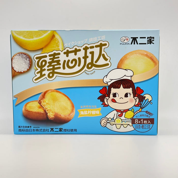 Fujiya Baked Lemon Sea Salt Cookie 100g