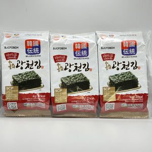 Korean BBQ Roasted Seaweed