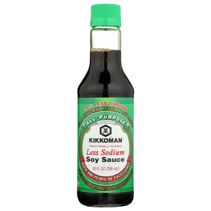 Kikkoman Less Sodium Soy Sauce 10oz