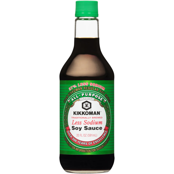 Kikkoman Less Sodium Soy Sauce 20oz