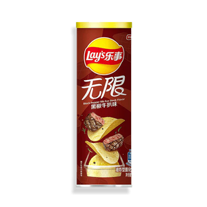 Lays Stax Black Pepper Rib Eye Steak 90g