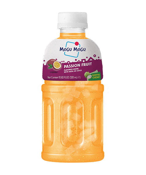 Mogu Mogu Passion Fruit W/Nata De Coco Drink 320ml