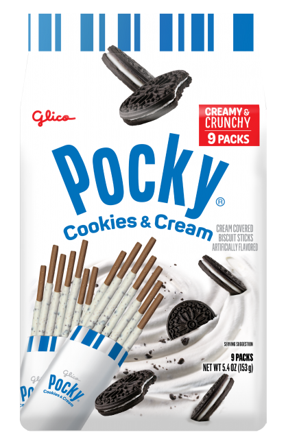 Glico Pocky Cookies &amp; Cream Fam Pack