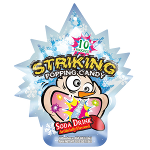 Striking Popping Soda Candy