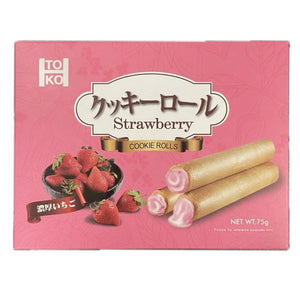 Toko Strawberry Cookie Rolls .75g