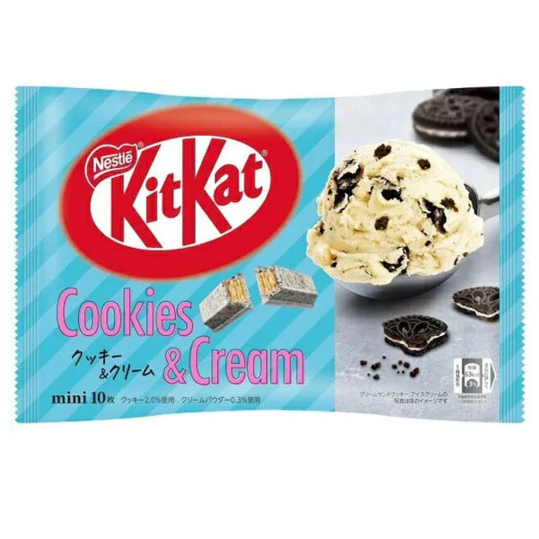 Nestle Kit Kat Cookies And Cream Mini 4.09 Oz