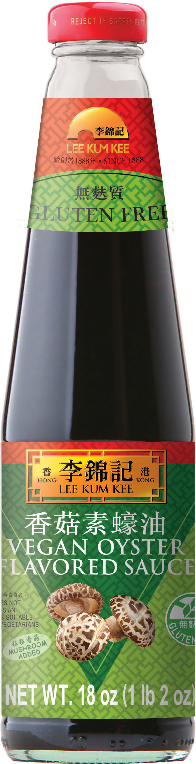 Lkk Vegetarian Oyster Sauce 18oz