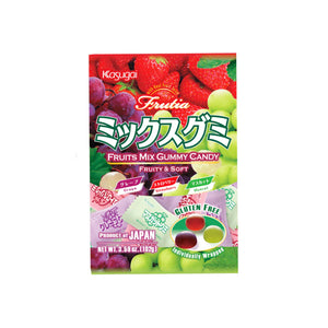 Kasugai 100 Fruit Mix Gummy Candy