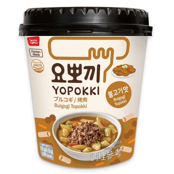 Yopokki Bulgogi Topokki 118g