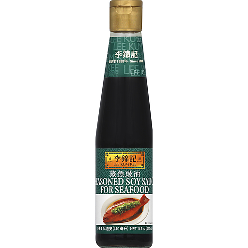 Lkk Seasoned Soy Sauce For Seafood 14oz