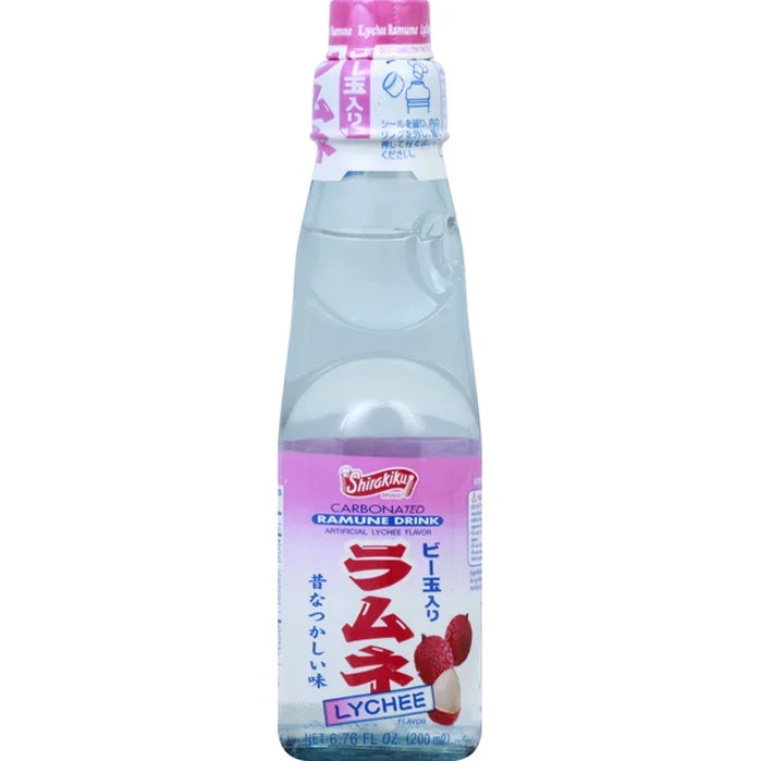 Shirakiku Ramune Lychee 200ml