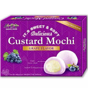 Bamboo House Grape Custard Mochi 180g