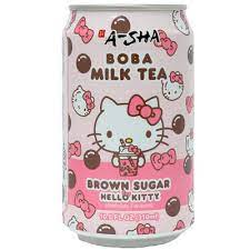 asha brown sugar boba milk tea 310ml