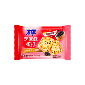 Pacific Black Sesame Cracker 100g