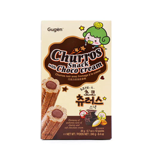 Gug√´n Churros Snack With Choco Cream 8.4oz