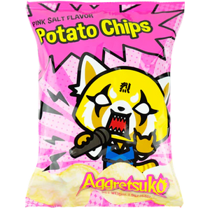 Aggretsuko Pink Salt Chips 54g